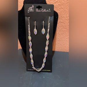 New necklace with matching earrings